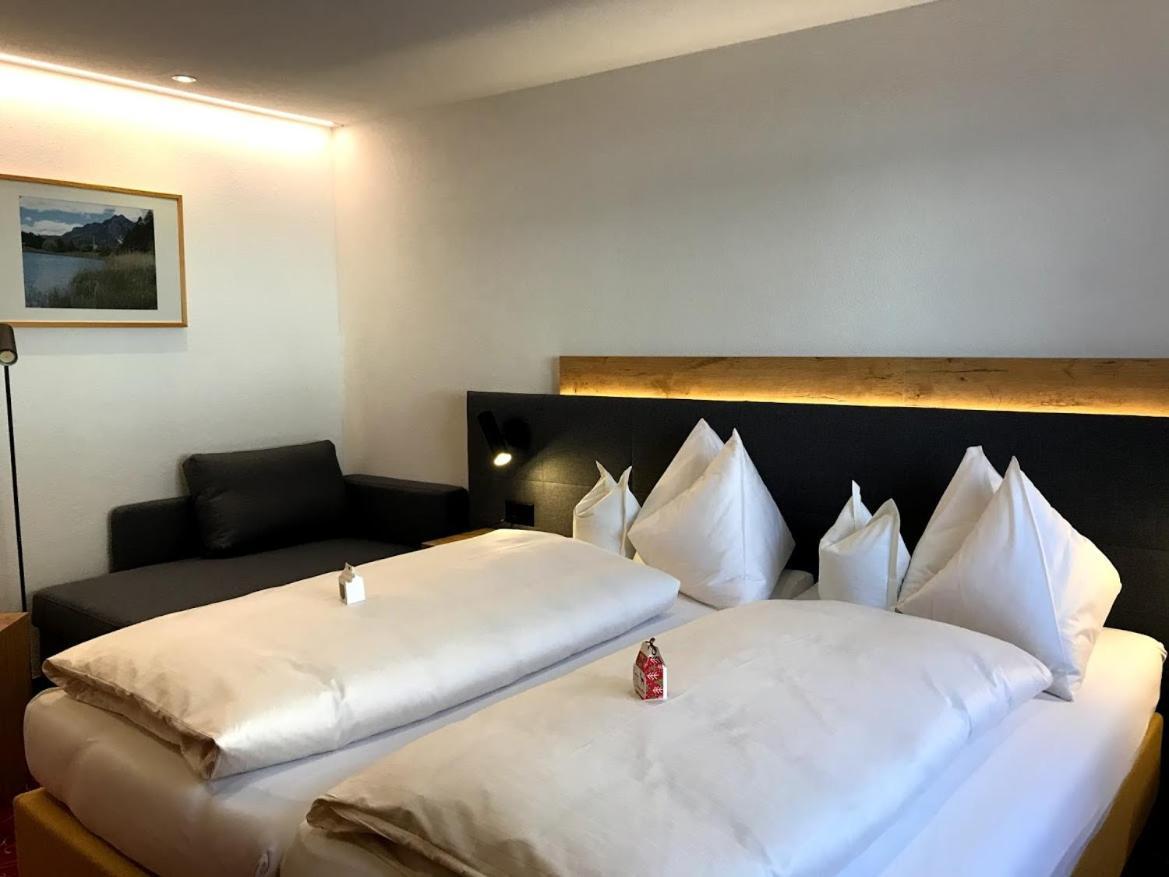 Sonnenhotel Soldanella Sonneck Samnaun Buitenkant foto