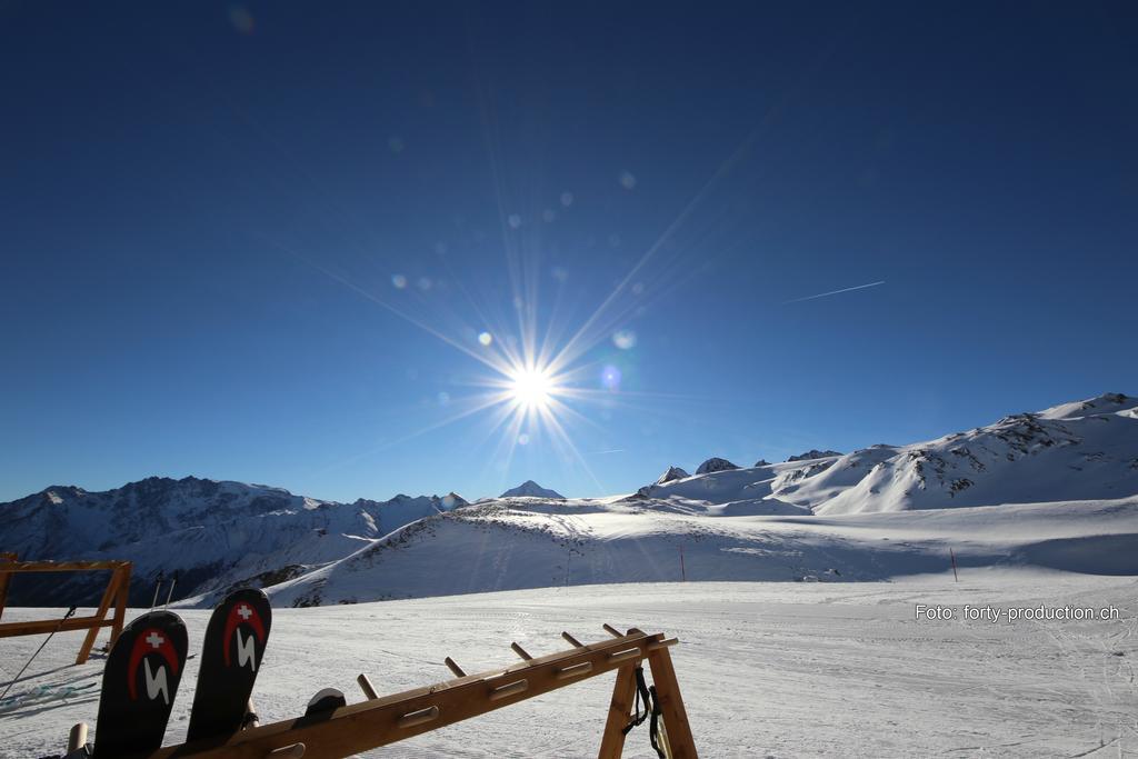 Sonnenhotel Soldanella Sonneck Samnaun Buitenkant foto